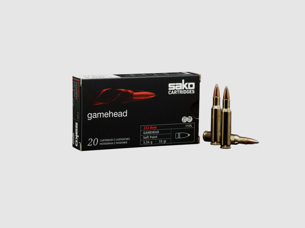 MUNITIE KOGELS SAKO 222R GAMEAHEAD, afbeelding 3 van 3