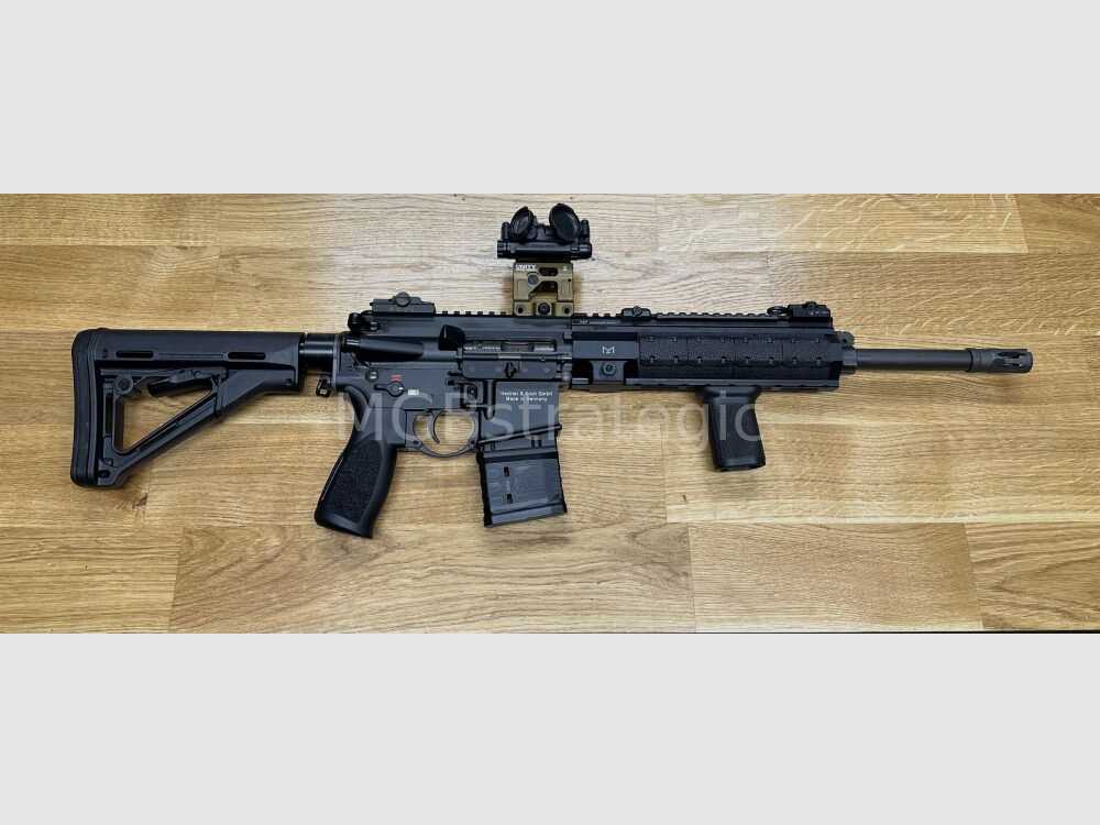 ¡Aprobado para uso deportivo! H&K MR223 A3 14,5" cañón carabina semiautomática .223Rem - Heckler & Koch - versión civil H&K 416 G38