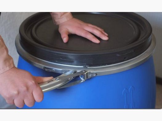 Spannringe für Kunststofffässer 120L