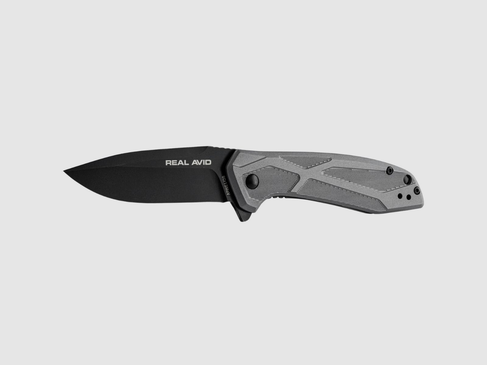 Real Avid - Nóż składany EDC RAV-2 - Aluminium - Szary - AVRAV2, zdjęcie 2 z 8