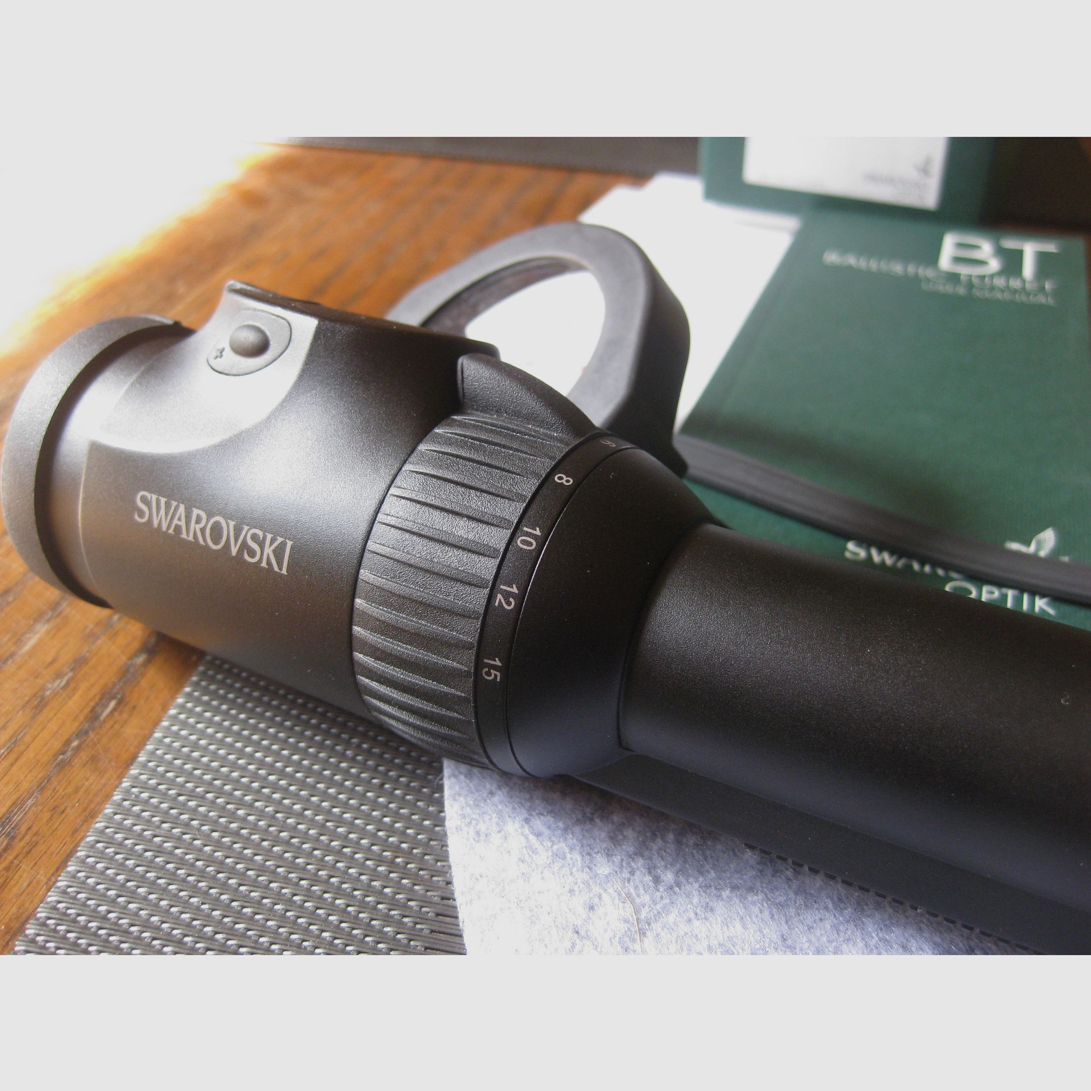 " TOP+NEUWERTIG "  = Swarovski  GEN-II als Z6i 2,5-15x56 P BT SR Abs.4A-I !! Inklusive original Blaser-Sattelmontage-HOCH !! Kein ZEISS-LEICA-GPO-S&B-MAUSER-WALTHER-SAUER 505-R8-K95-R93, Bild 12 von 15