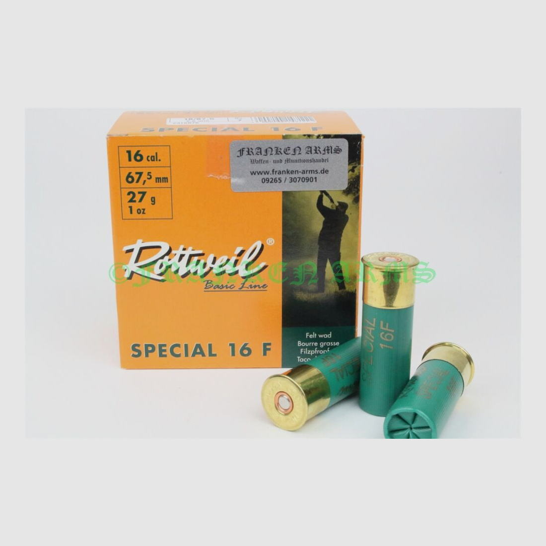 Rottweil Special 16F 16/67,5 2,5mm 25Stück Staffelpreise
