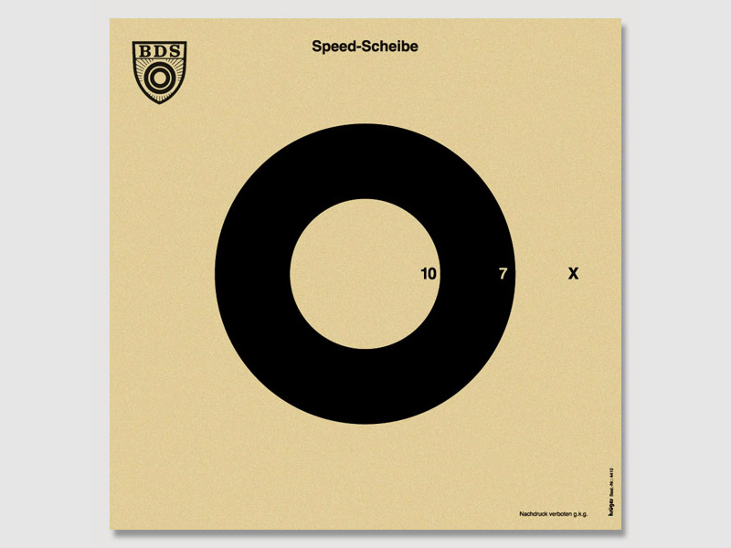 BDS Speed target 25 pcs.