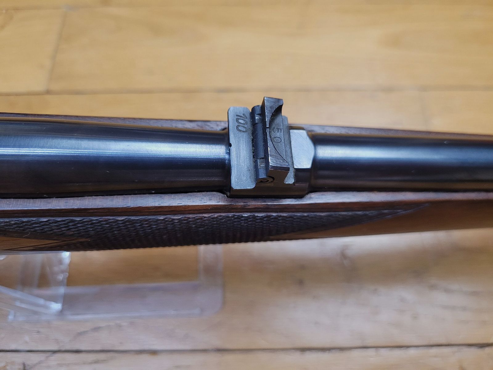Seltene und sehr schöne Anschütz Gewehr Typ Schützen – Modell 1418 ST – Kal. 22LR – Original Anschütz Magazin – Anschütz Qualität der 60er Jahre – Ein Wunderwerk von Kleingewehr und ein Sammlerstück – TBE++, Bild 21 von 32