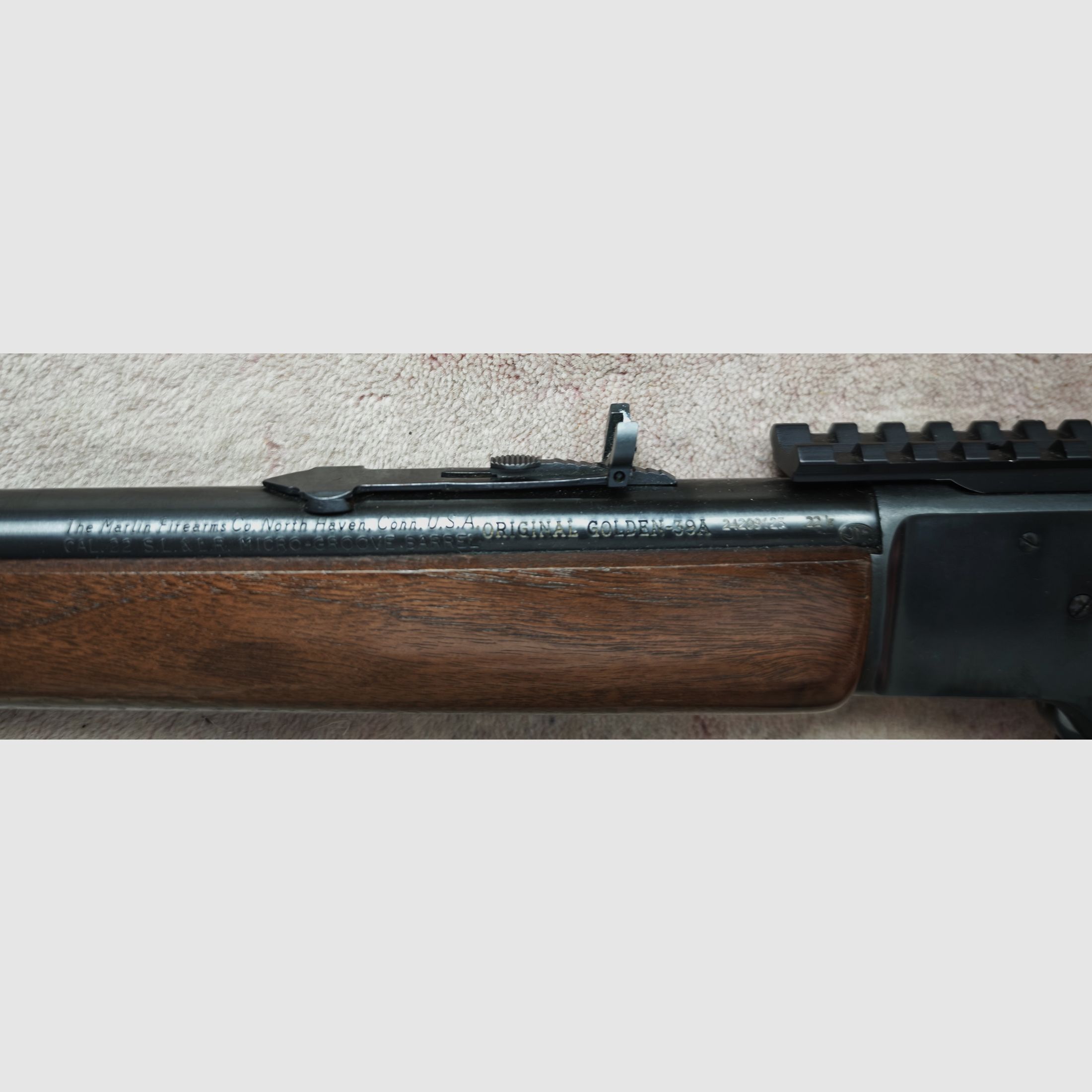 Marlin 39A Golden the legend among bolt-action rifles