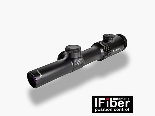 DDoptics 442511130.1 Zielfernrohr Nighteagle Gen3 1-6x24 V6 Fine Cross MRAD iFiber