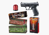 Pistolet startowy zestaw noworoczny 2