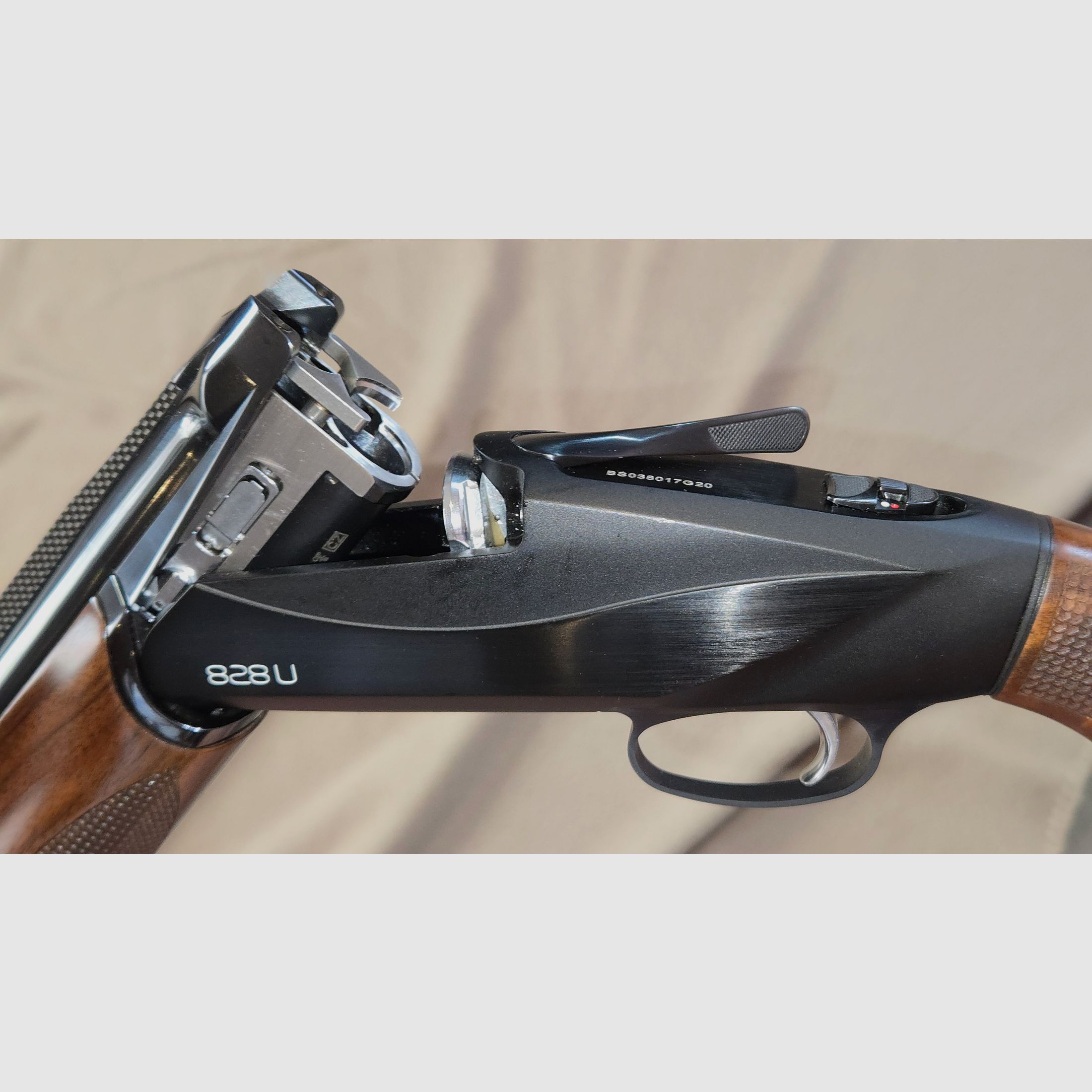 Benelli Bockdoppelflinte 828 U Black, als nieuw