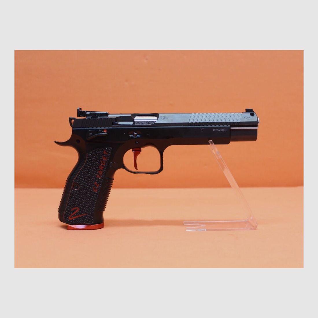 CZUB Ha.Pistole 9mmLuger CZUB CZ SHADOW2 TARGET 6" SA-Abzug/ 153mm Lauf/ 3 Magazine CZ 75 (9mmPara/9x19)