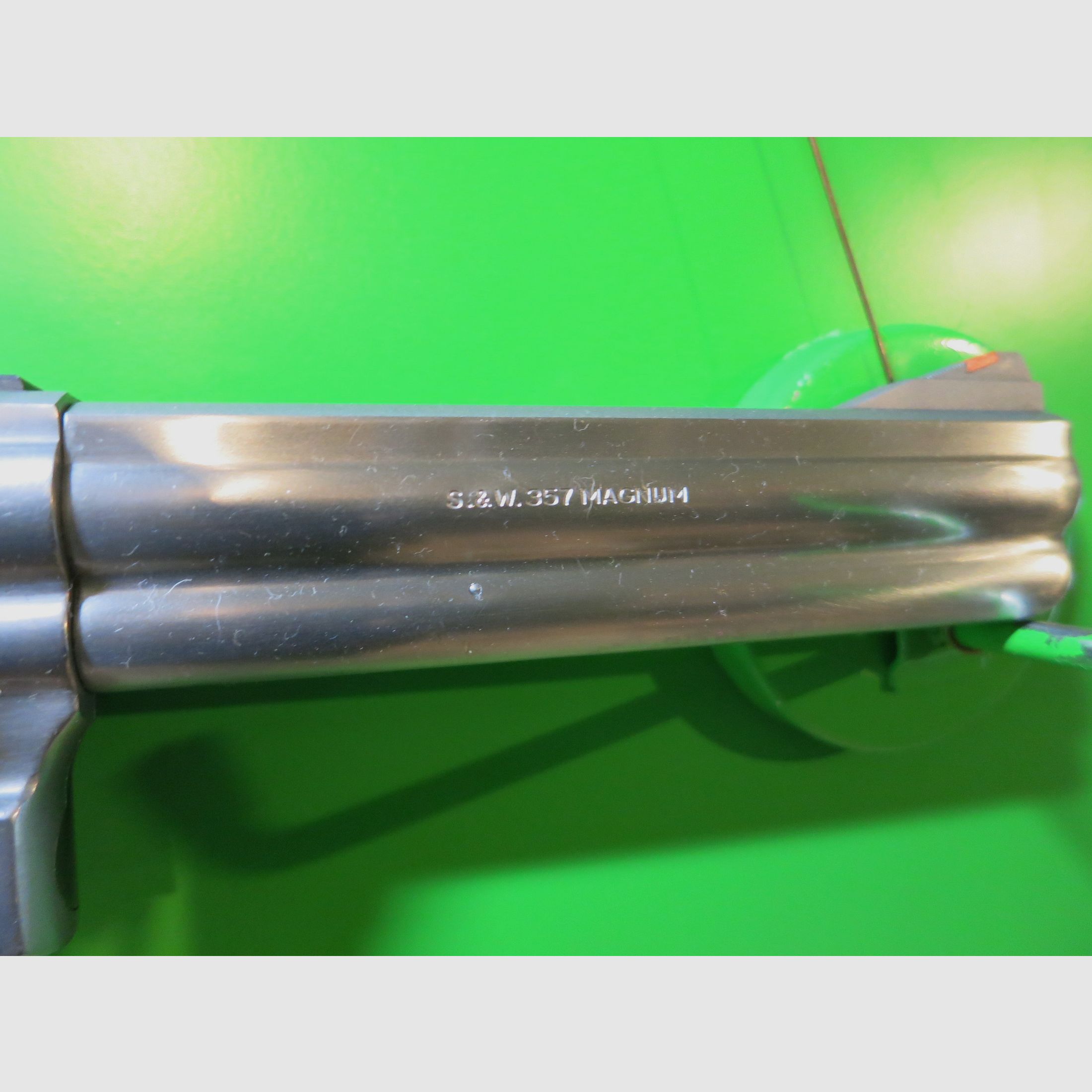 Revolver, SMITH&WESSON, Mod. 686-1 , .357 Magnum, 6" Lauf,  Edelstahl-Version (stainless)    #71-