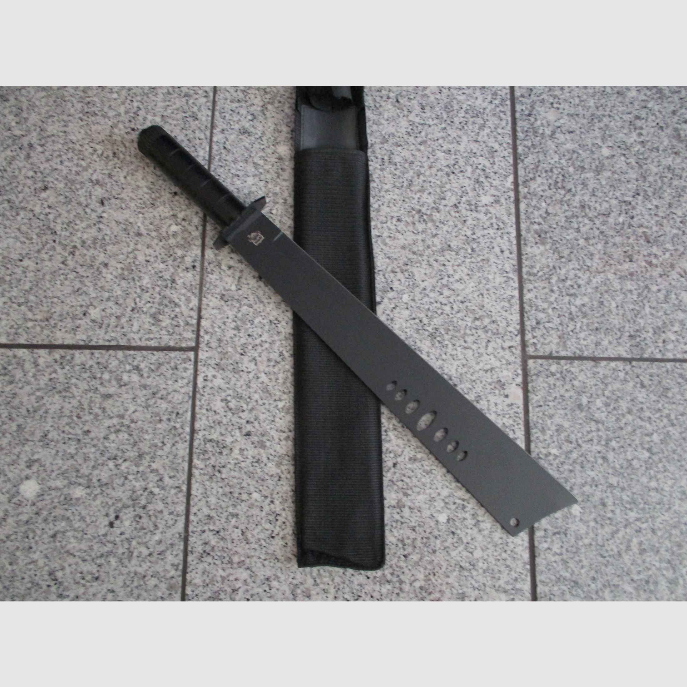  MP 9 Black Panther Machete mit Kompass NEU