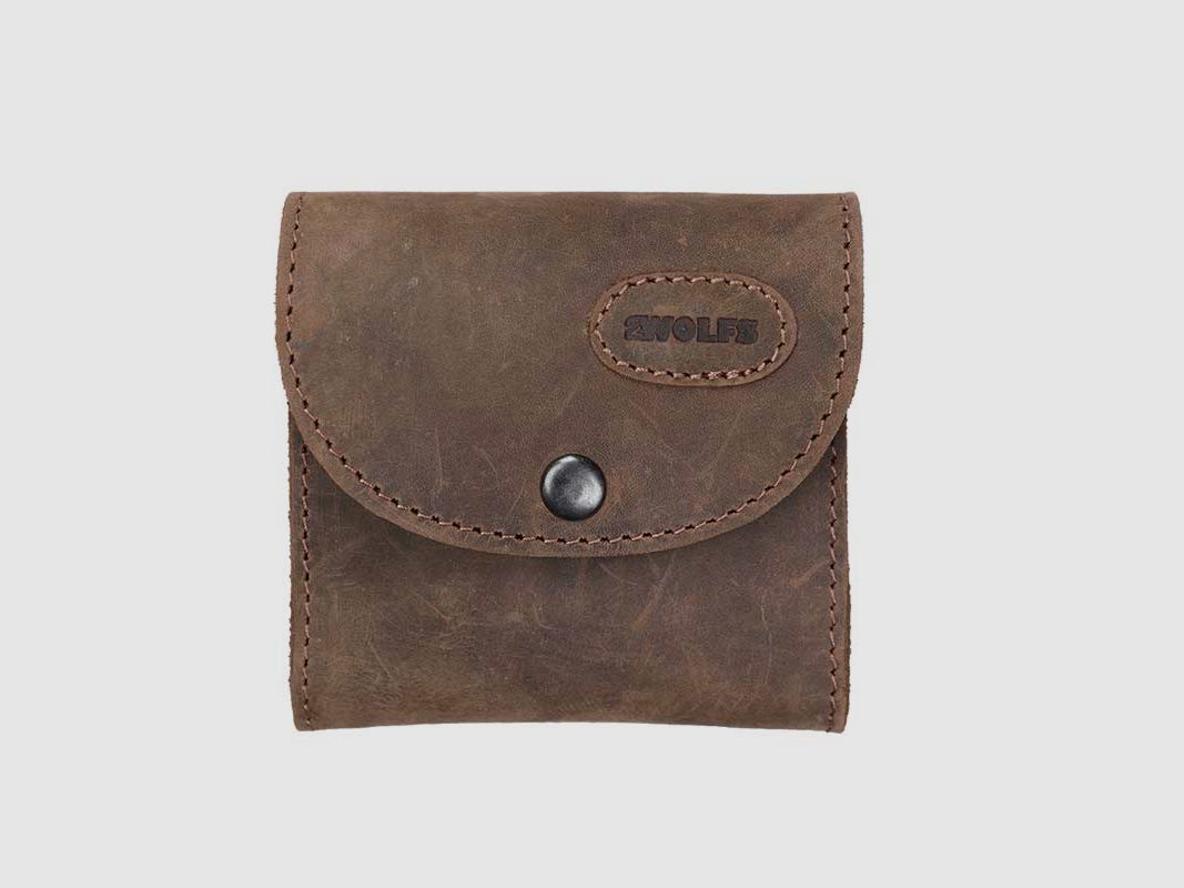2Wolfs – Leather cartridge pouch for 11 rounds – Impala – brown, image 1 of 4