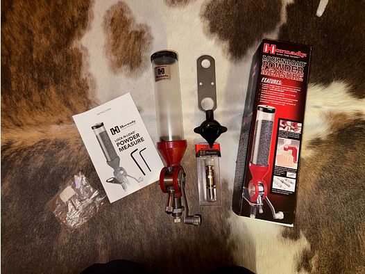 Urządzenie do pomiaru proszku Hornady Lock-N-Load (w tym wkładka do pomiaru broni)