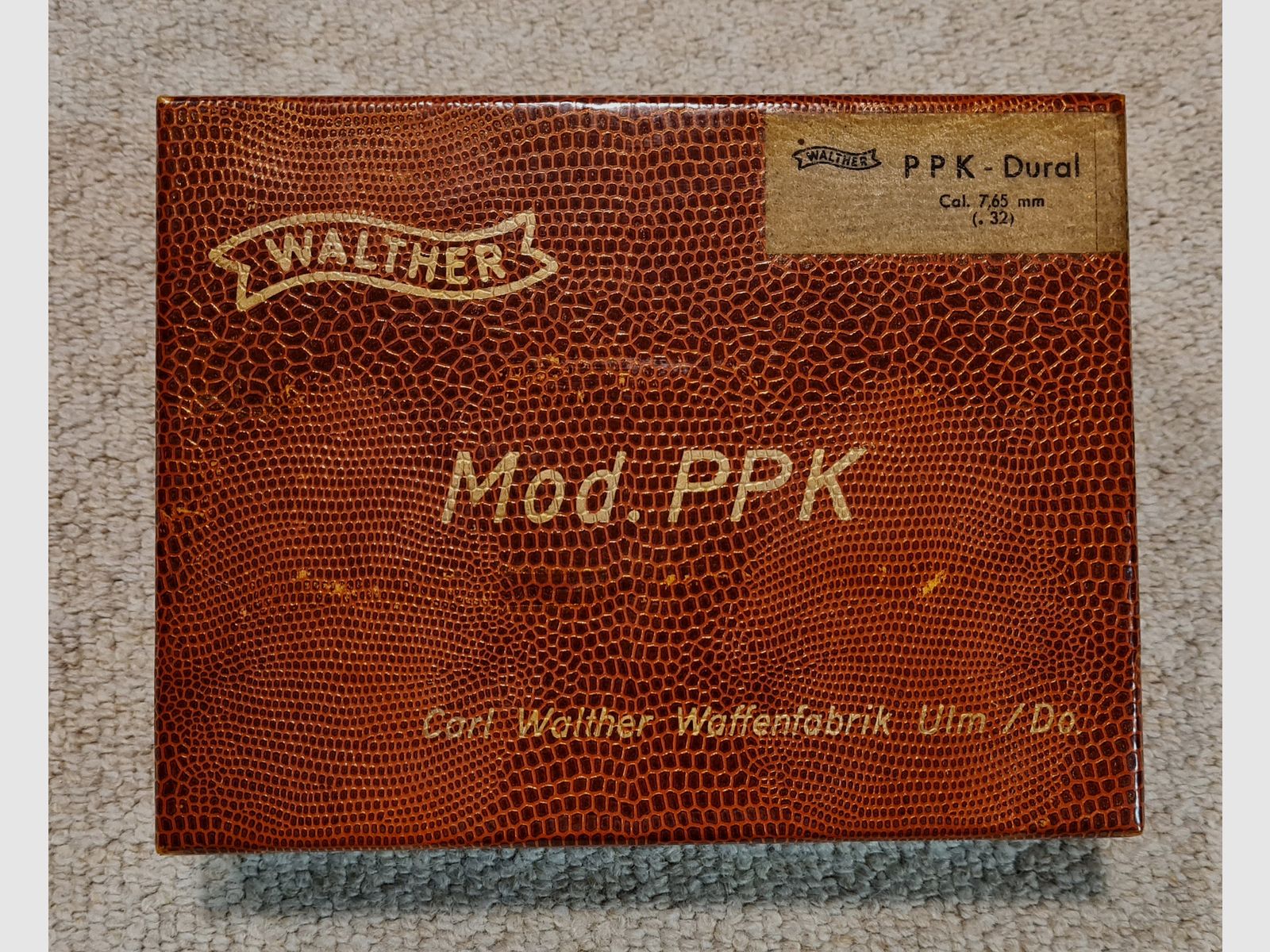 Walther PPK-L, Kl. 7,65 mm, Ulm/Do.