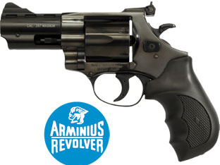 ARMINIUS REVOLVER .357 Mag. 3'' Zoll HW357 Hunter 6-Schuss brüniert / schwarz Fangschusswaffe NEU !