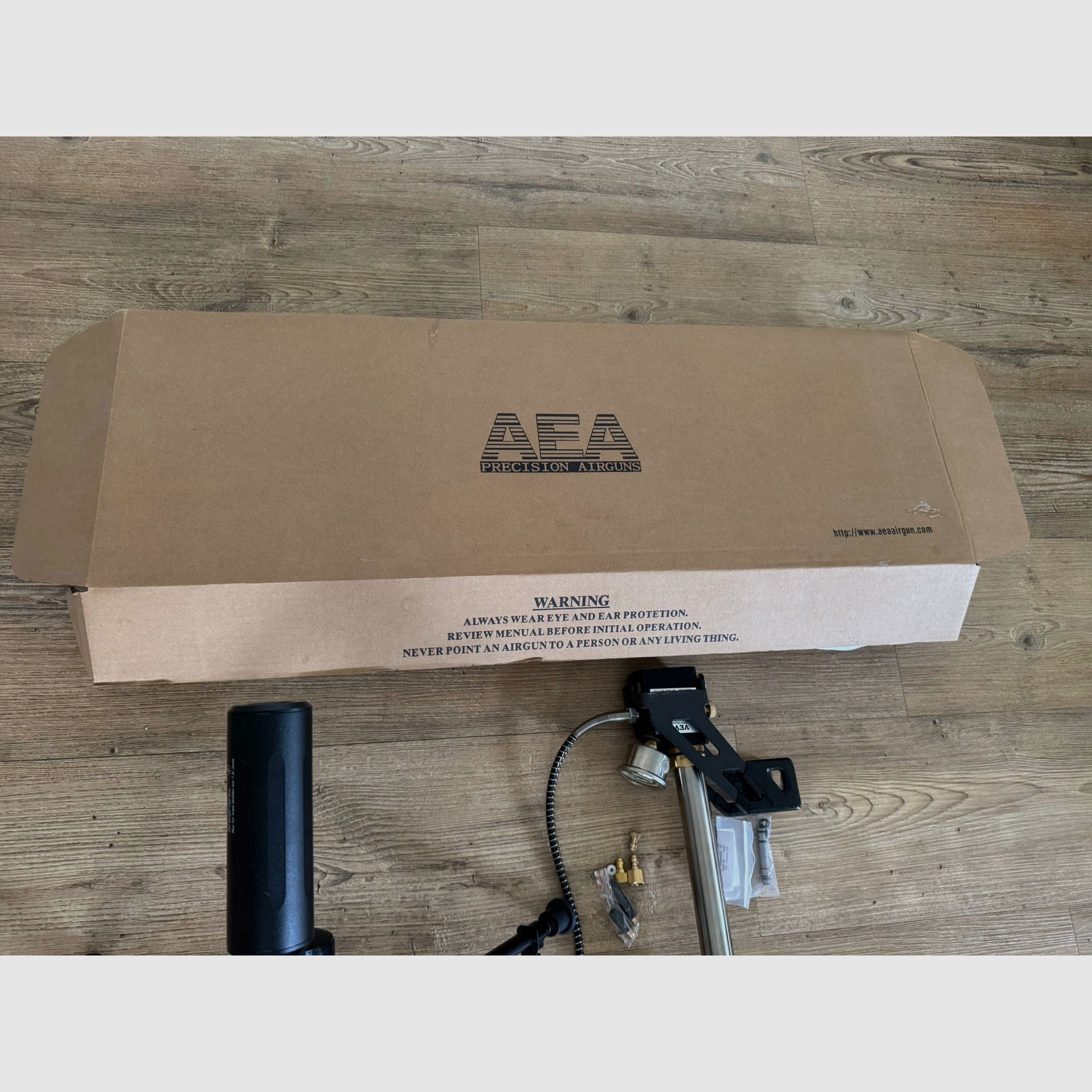 Airgun HPMAX Mk2 kaum benutzt mit div. Zubehör 