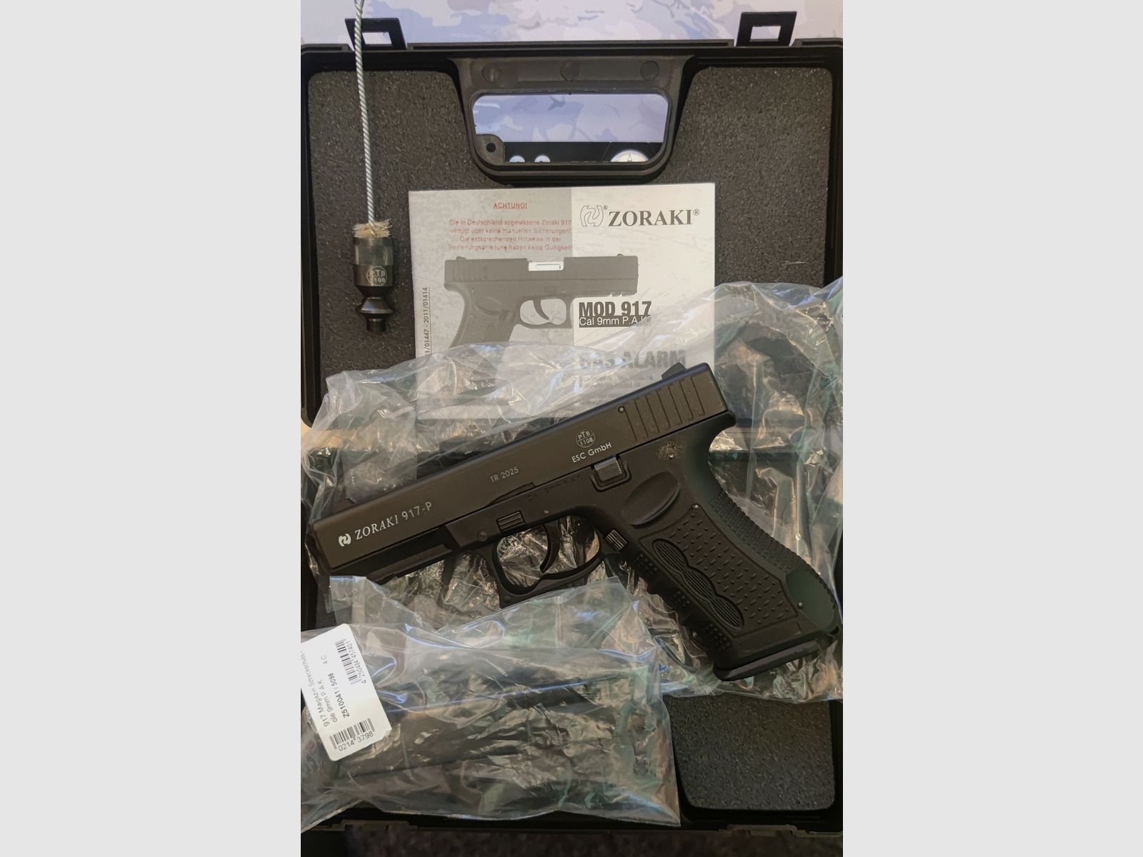 Zoraki 917 brüniert NEU