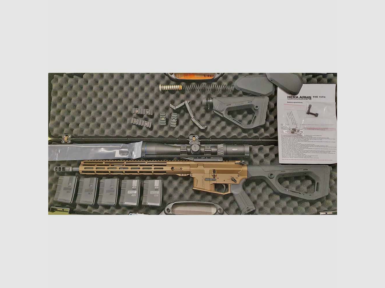 HERA ARMS THE 15TH SRB LL 16,75” .223Rem