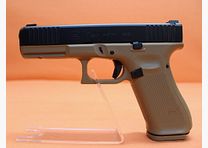 Glock Ha.Pistole 9mmLuger Glock17 Gen5 FR COYOTE 114mm Lauf/ Front Serrations für Frankreich(9mmPara/9x19)