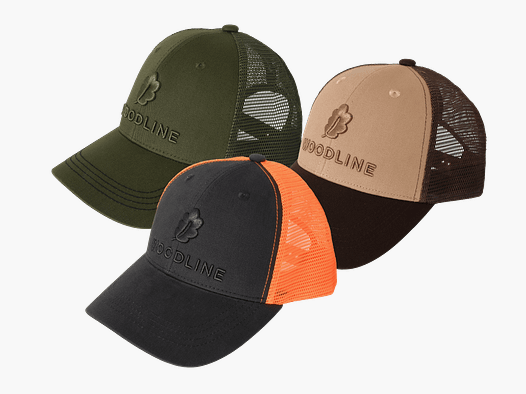 Woodline Trucker Caps 3er-Pack