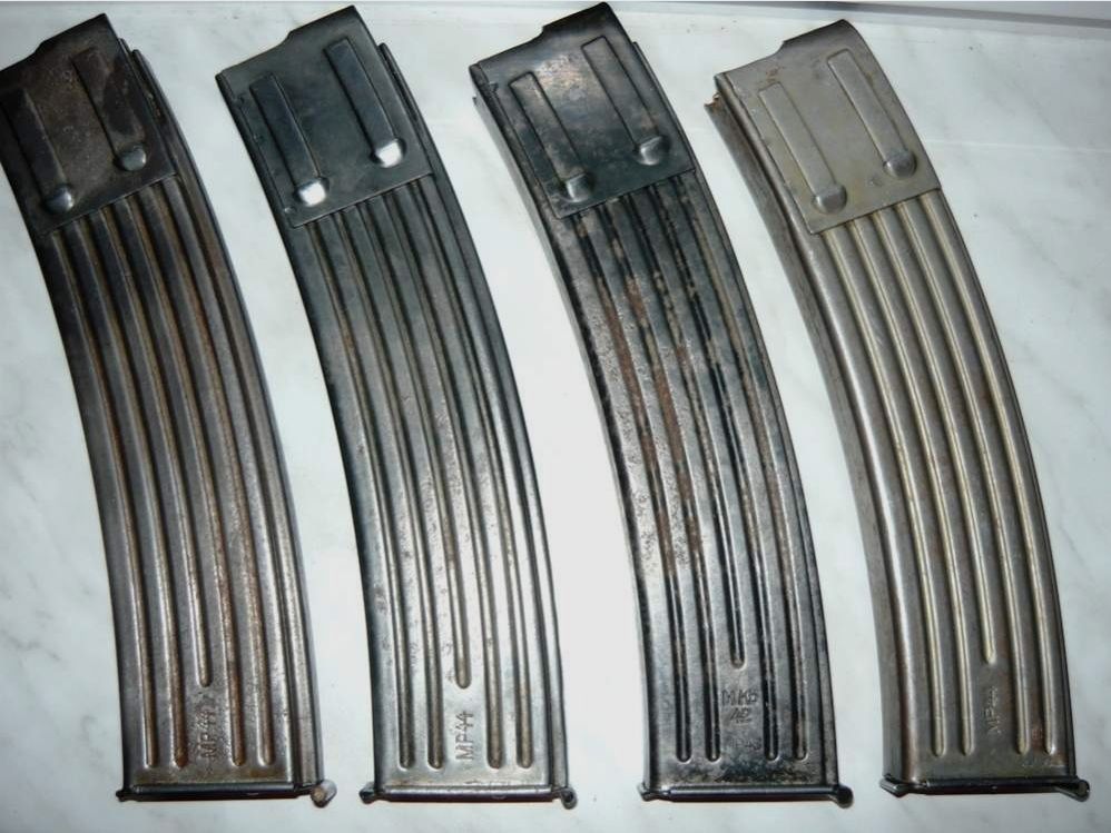  4 Original Magazine MP44/STG44 aus Wk2. 