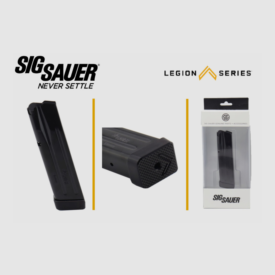Sig Sauer Original Magazin P320 17-Schuss 9mm Legion für X-Serie AXG AXG PRO