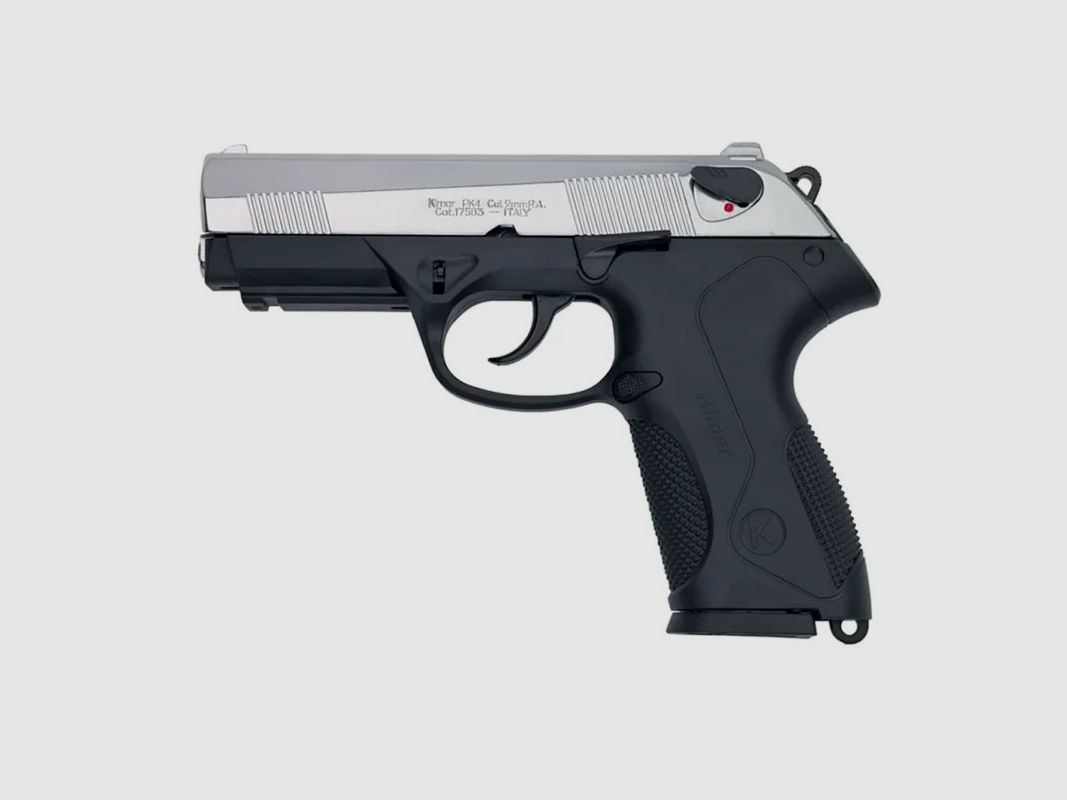 PISTOLA A SALVE – KIMAR MOD. PK4 | CROMATA | cal. 8mmK