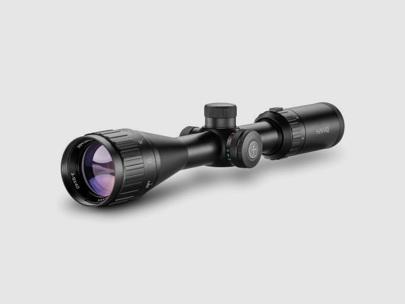 HAWKE Optics Zielfernrohr mit Leuchtabsehen 3-9x40 AO Vantage IR Abs. MilDot (rot-grün) 25,4mm