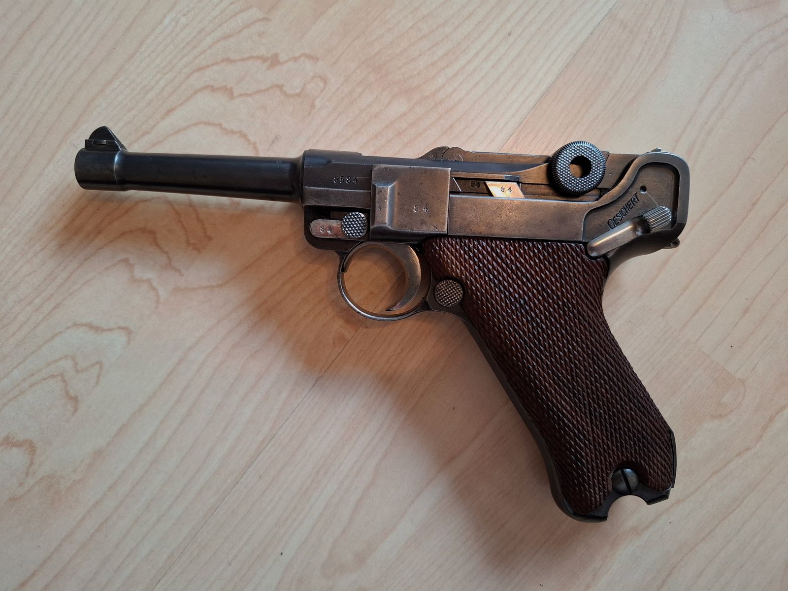Luger P08 9mm, Mauser, Pistole 08