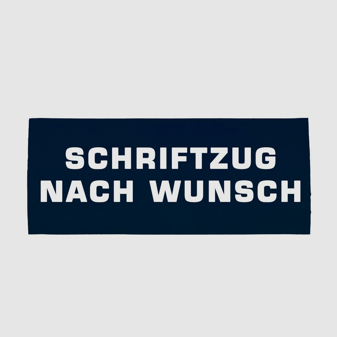 Patch für Einsatz-Warnweste Navy Blau rücken Ohne Aufdruck