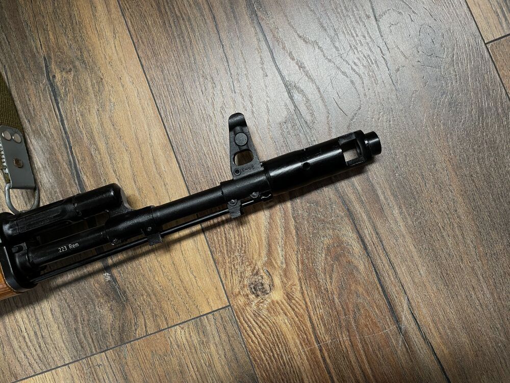 MGBs modèle spécial Izhmash Saiga MK 102 Retro - carabine semi-automatique .223Rem homologuée pour le sport ! - avec crosse pliante ! - version civile - système AKM AK47 AK74