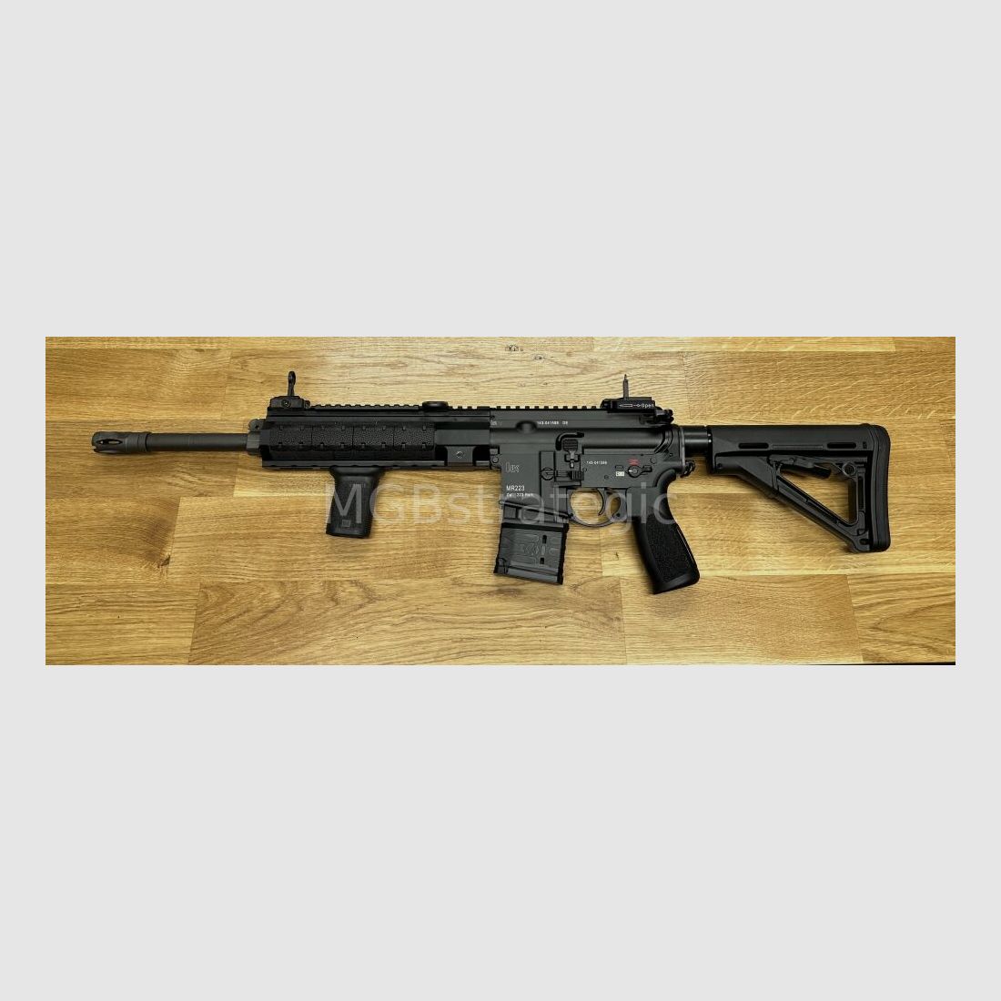 sportief goedgekeurd! H&K MR223 A3 14,5" loop semi-automatisch geweer .223Rem - Heckler & Koch - civiele versie H&K 416 G38, afbeelding 4 van 7