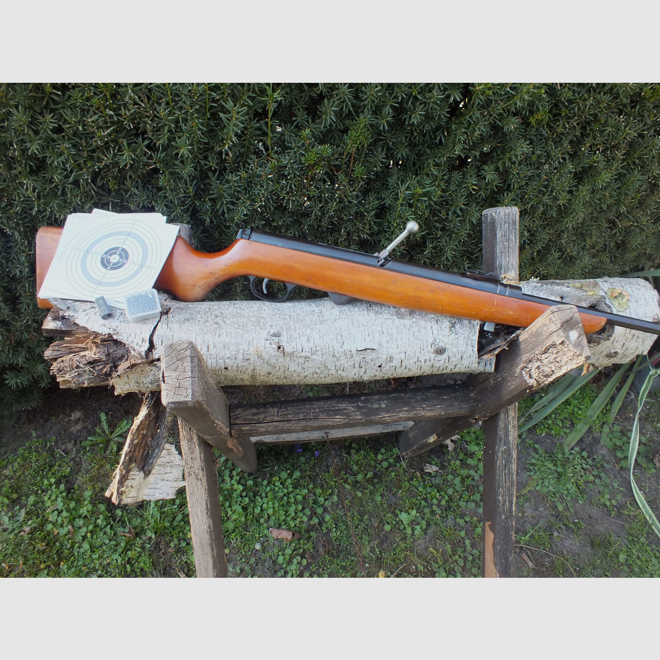 Repetier- Luftgewehr Haenel 310-2, Suhl DDR. Am 05.04 ohne Versandkosten in D!