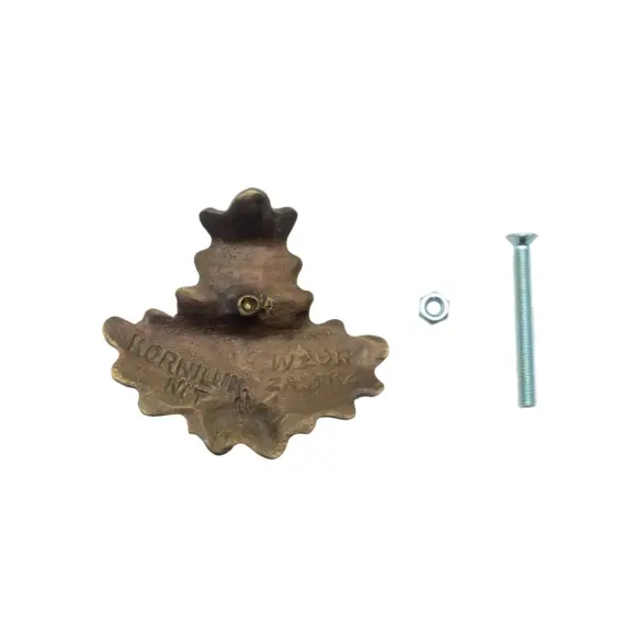 Eichenblatt Januel aus Metall kleines Modell, Bild 3 von 4