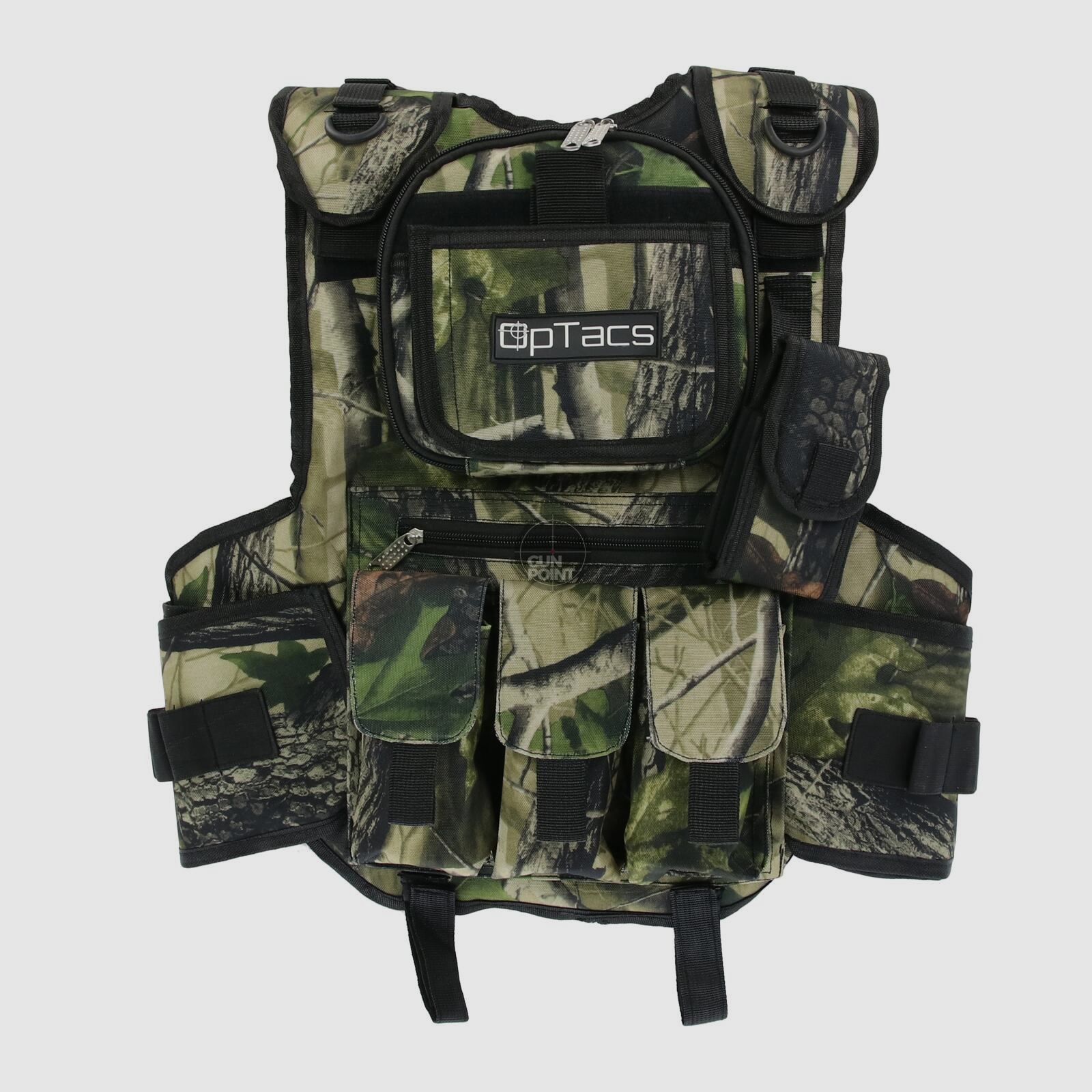 OpTacs | Taktische Schutzweste - Farbe: Camo