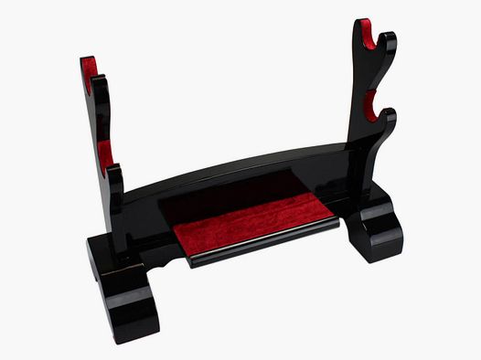 The Shogun Luxuriser sword stand for 1 or 2 swords