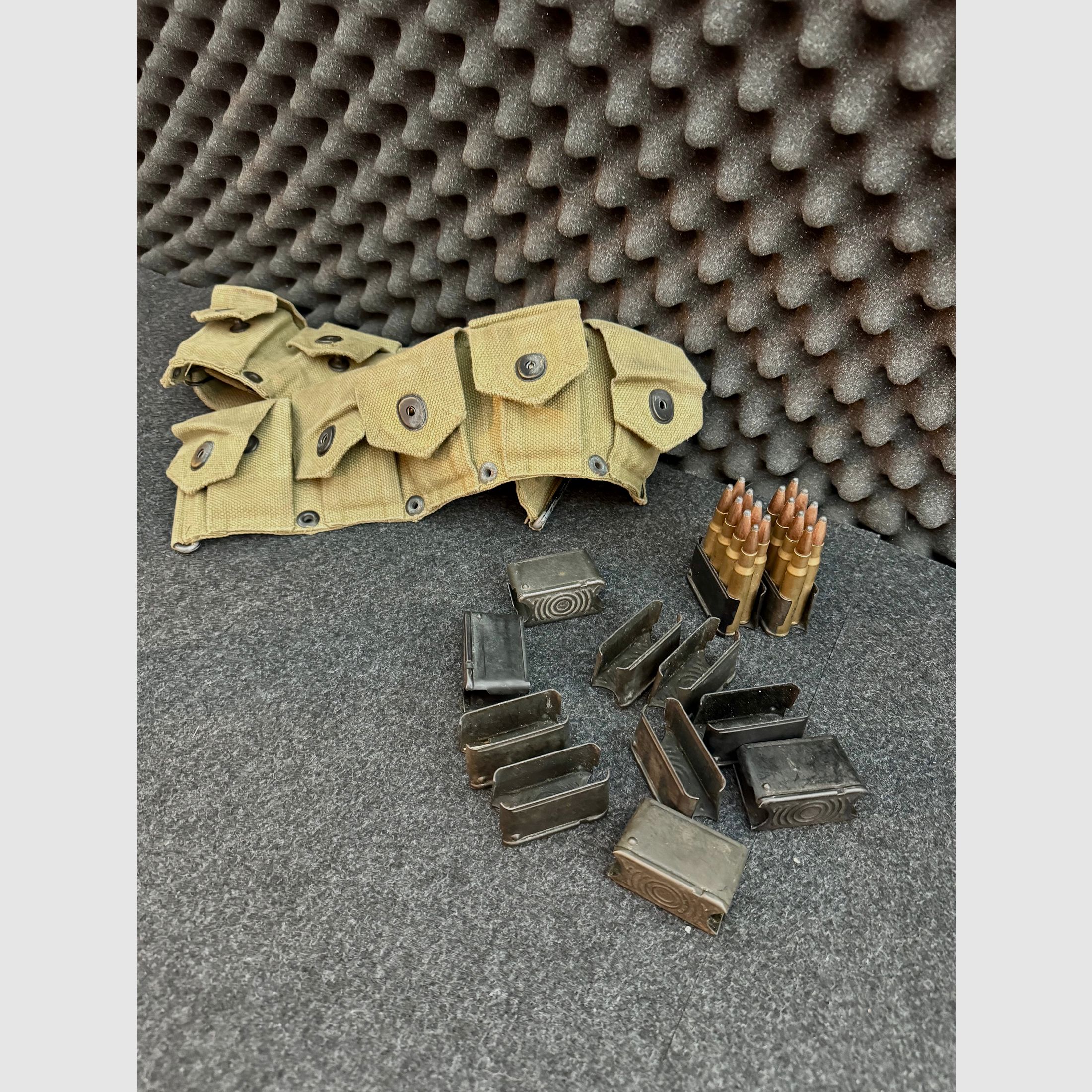 Munition Clip M1 Garand, 30-06, 5er Clips Munclip, M1 Garand 8 Schuss Ladeclip WK II Arsenalware