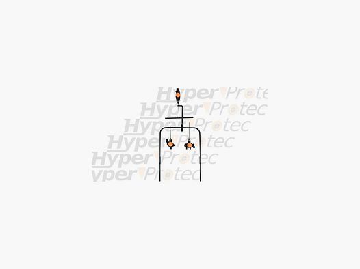 Automatic-reset target for air rifle