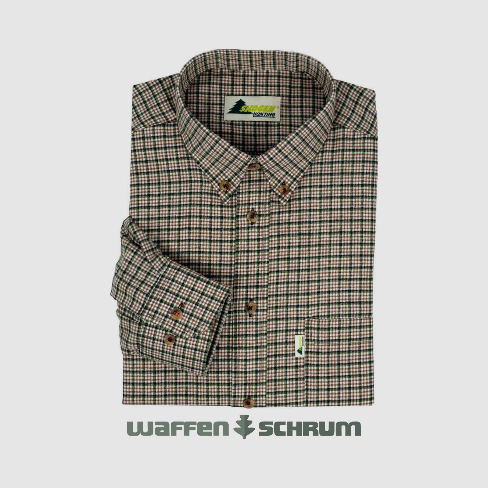 Forest Shirt 1/1 Sleeve Natural/ Olive