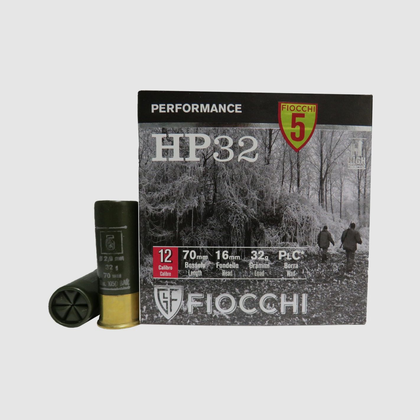 Fiocchi HP 32 Patronen 12/70 32 g Bleischrot 5