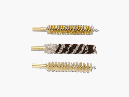 JEU DE 3 BROSSES CARABINE CALIBRE 11MM SOUS BLISTER