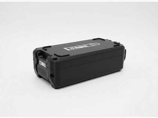 Filamelt ammunition box / 22 WMR / 'folding / locking lid' / cartridge box, ammo box