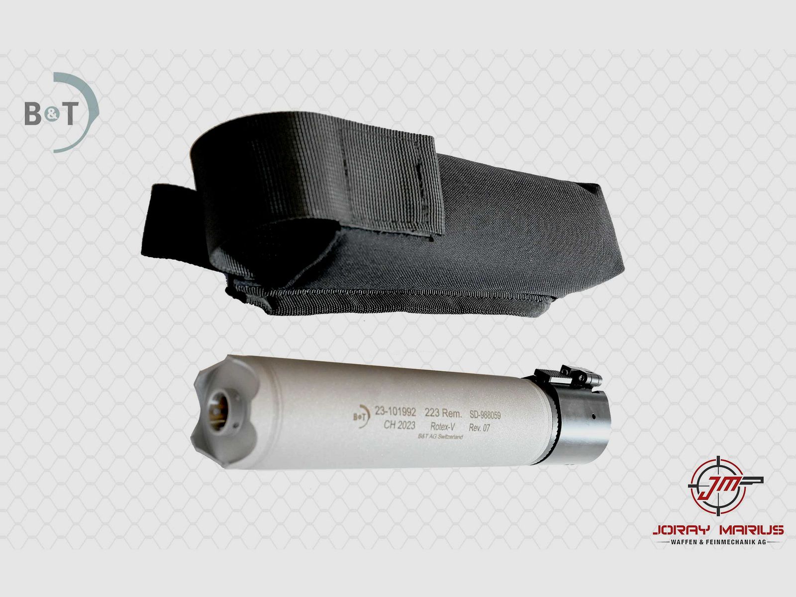 B&T Schalldämpfer für Gewehre Rotex-V 5.56mm / .223 Rem, Bild 2 von 2