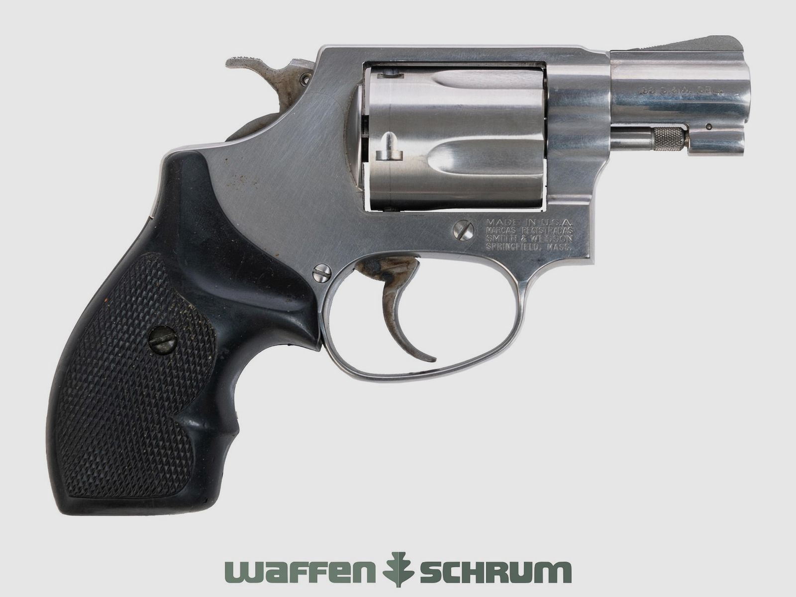 Smith & Wesson Mod. 60-7 .38Special , Stainless, feste Visierung, Koffer, LL: 1 7/8 Zoll (4,9 cm)