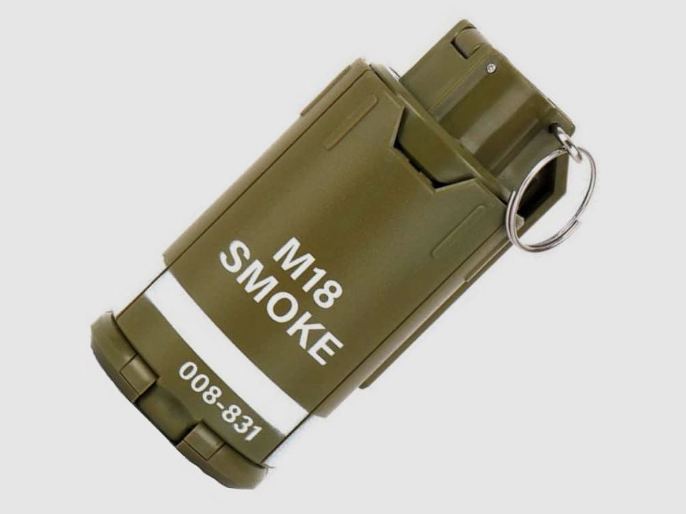 Grenade à main à ressort Airsoft - Type M18 Grenade fumigène