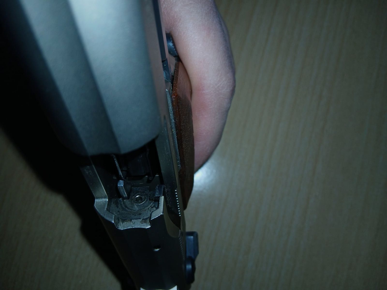 Walther P88 Holz Schreckschusspistole, sehr gutes Angebot!.