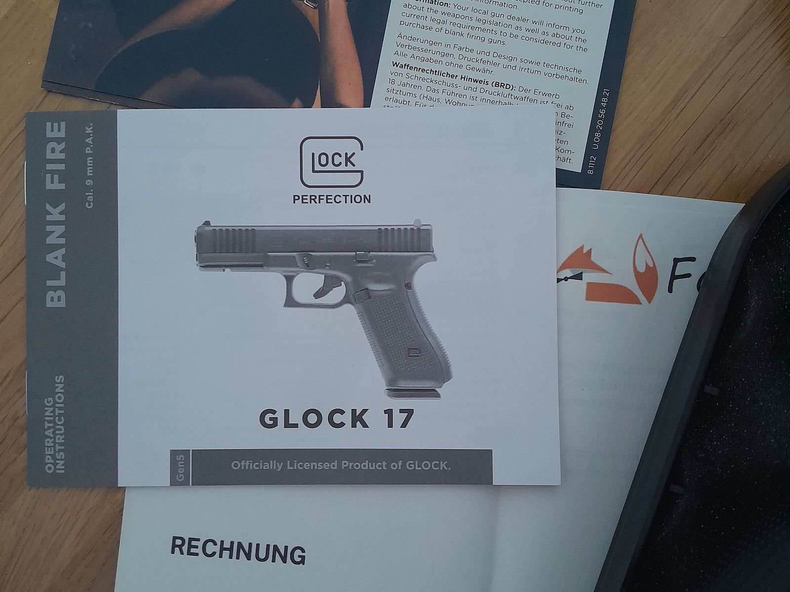 Edition GLOCK 17 Gen5 9 mm P.A.K.