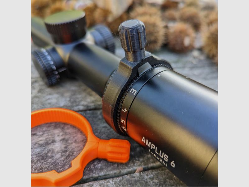 For Leica Amplus: Quick adjustment lever for magnification setting