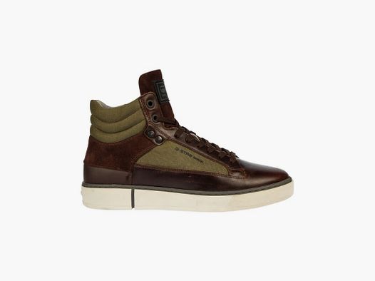 G-Star Herren High Top Sneaker Ravond MID M 5296 Braun, Oliv