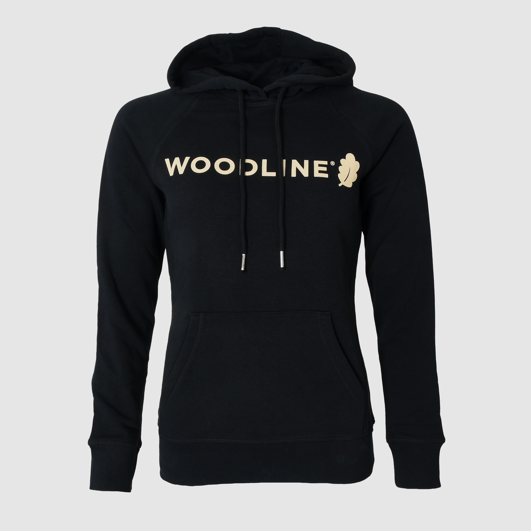 Woodline Hoodie Nero Donna M